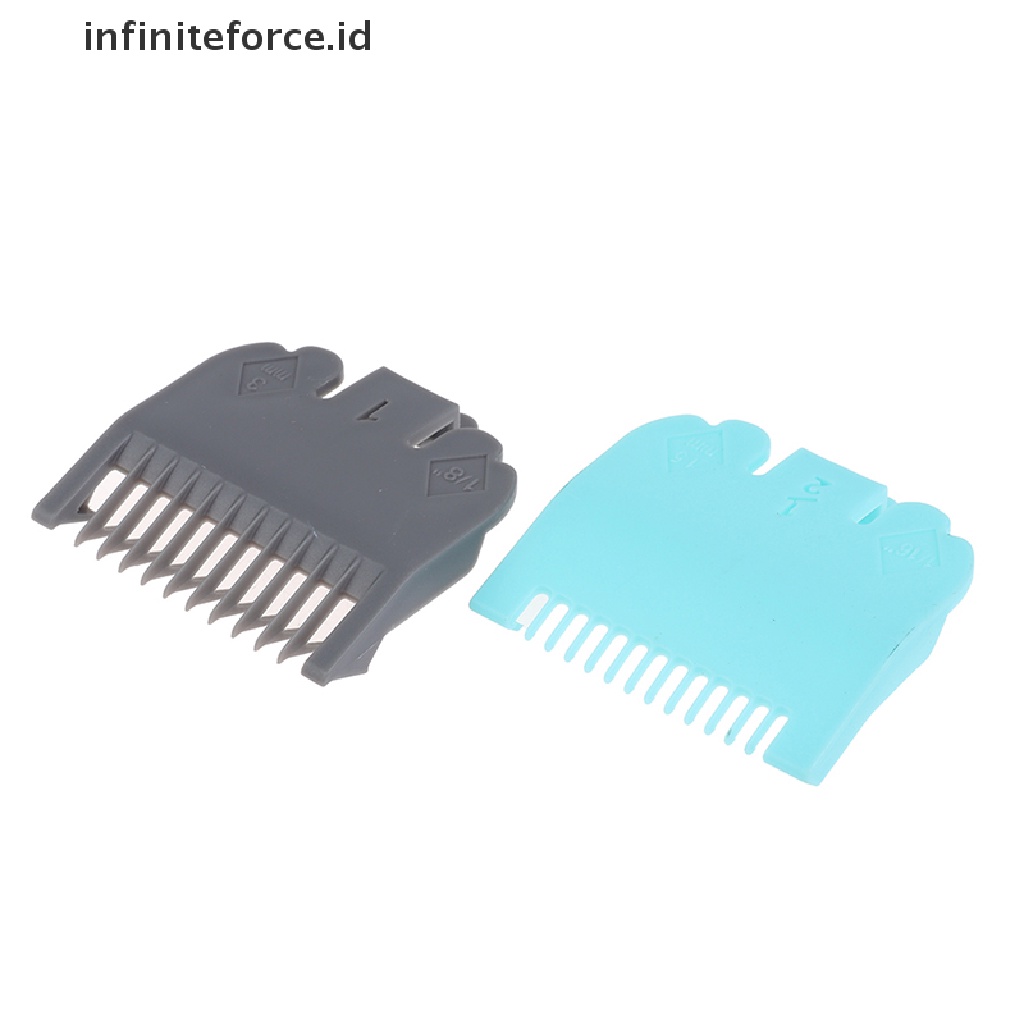 (Infiniteforce.Id) 2pcs / Set Sisir Panduan Potong Rambut Untuk Perlengkapan Salon