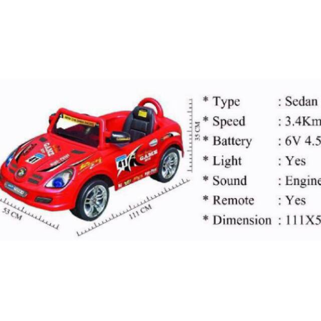 Hugo mobil aki + remote