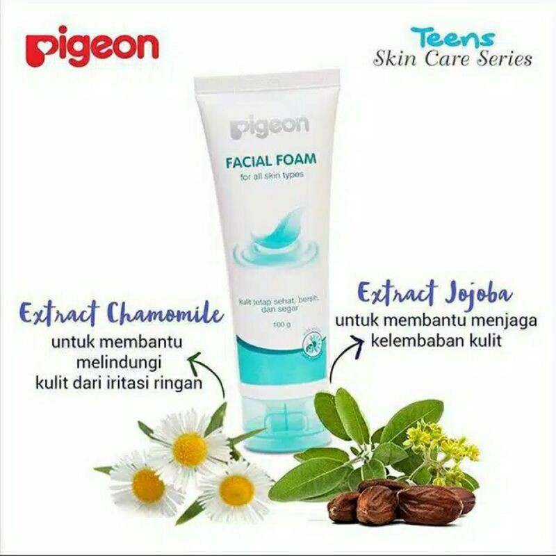 ❤ AURORA ❤ PIGEON Facial Foam Teens 100/40Ml