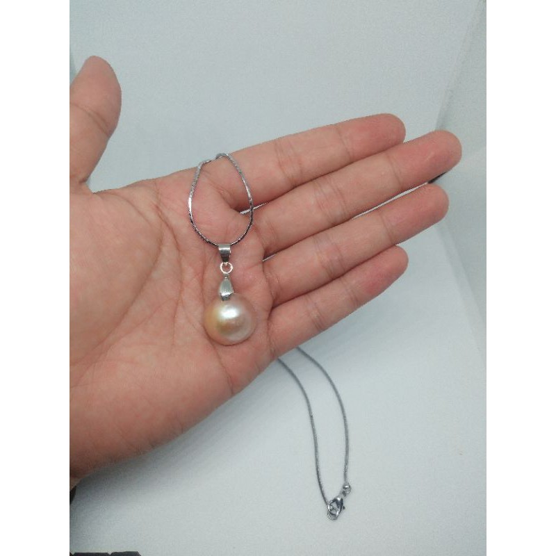 kalung mutiara / kalung gading / kalung titanium
