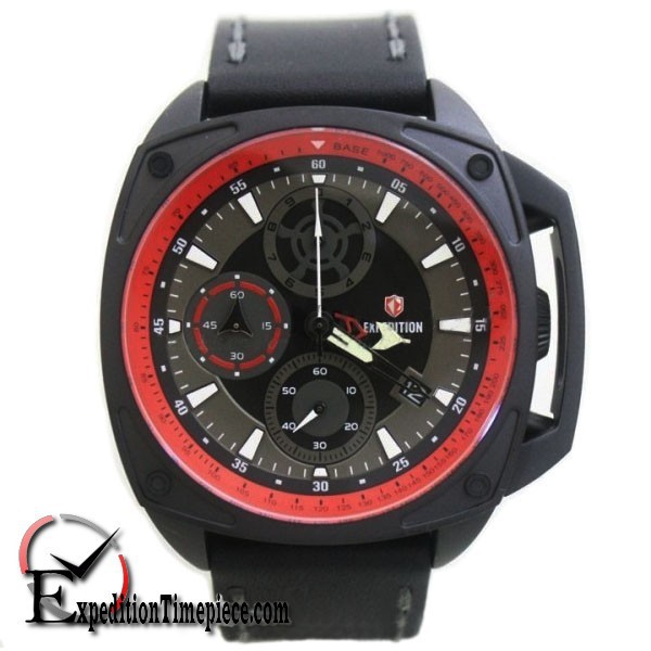 Jam Tangan Expedition E 6646 M Black Red