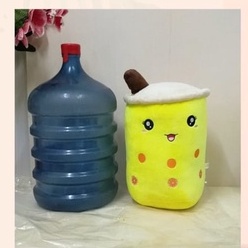 Boneka Boba Bubble Tea Size 35cm/Boneka minuman boba/bantal boba