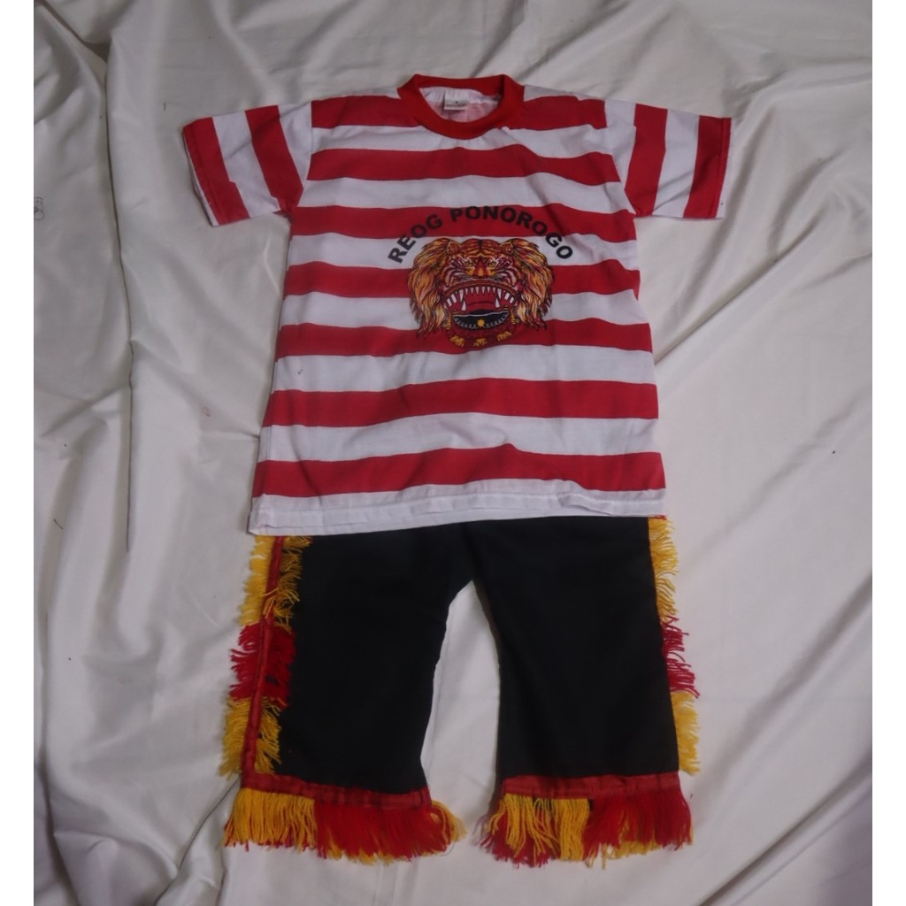 Baju Reog Ponorogo Anak / Kaos Reog Ponorogo Anak