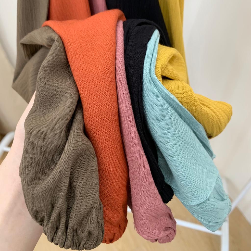 Ally Crinkle Top - PLENARIO ID | Kemeja wanita - Blouse Wanita - Atasan wanita - COD-6