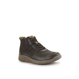  SEPATU  BOOTS BOOT PRIA  KEREN  HUSH PUPPIES COKLAT TUA 