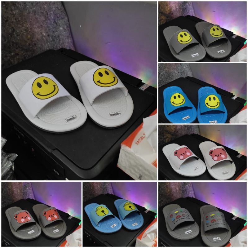 SANDAL SELOP WANITA MOTIF LUCU