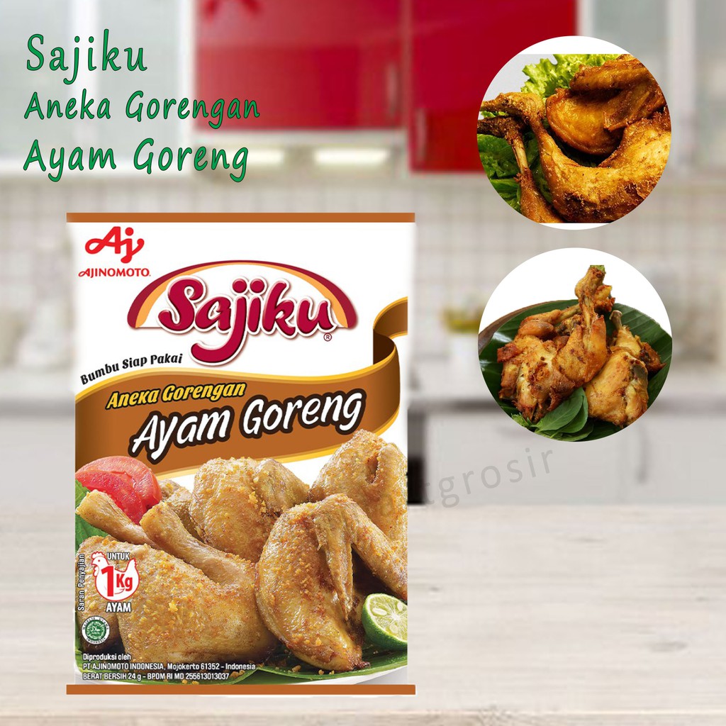 SAJIKU BUMBU SIAP PAKAI ANEKA AYAM GORENG 24g