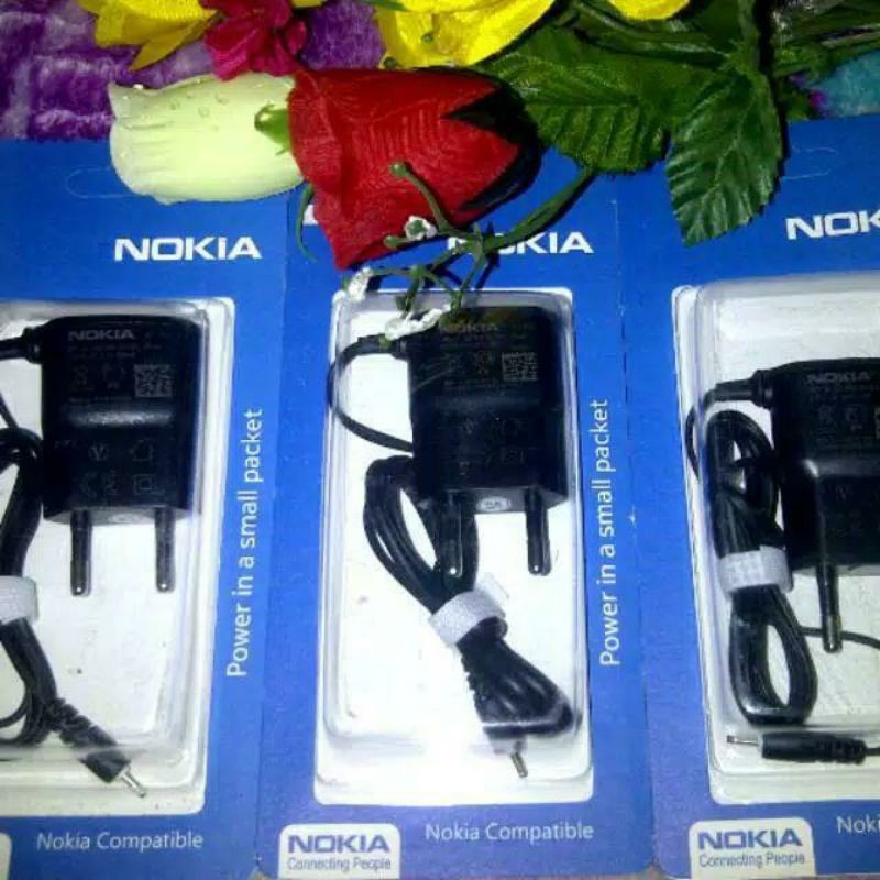 charger nokia jarum//charger nokia jadul