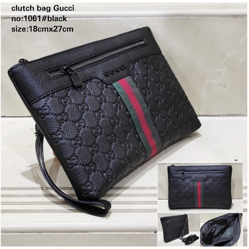 Clutch Gucci premium Quality Tas tangan pria dan wanita handbag import