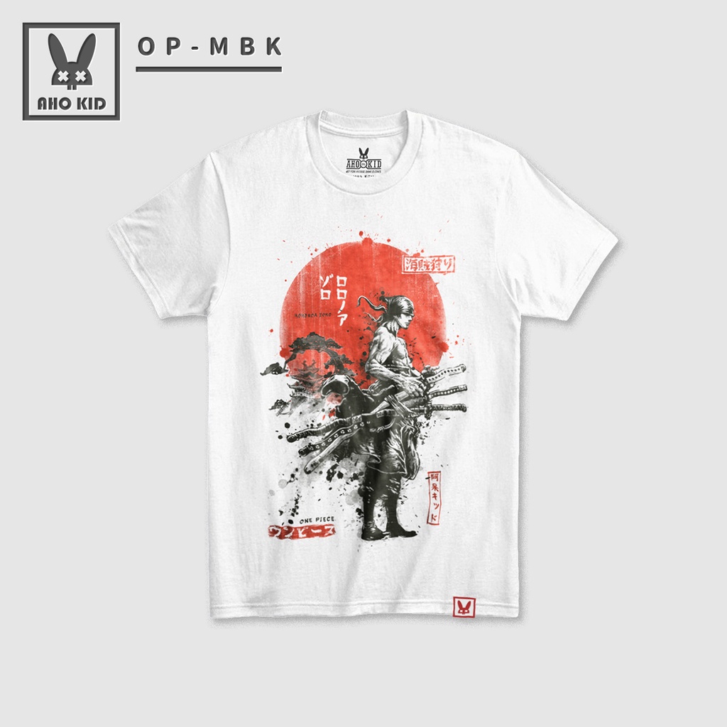 Aho Kid Original | Kaos Distro Anime One Piece - Zoro Wano Arc