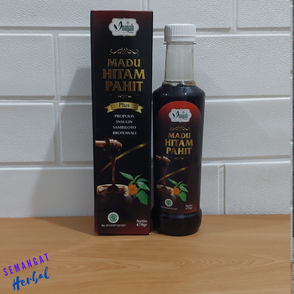 

Madu Hitam Pahit Plus Daun Insulin Inayah (Diabet,Kolesterol,dll)