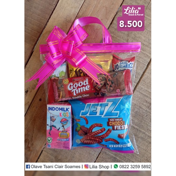 

Parcel Snack (Plastik Jinjing Pita)