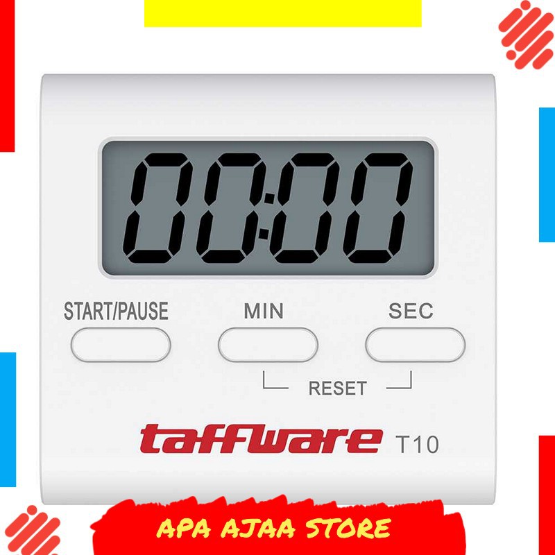 Best Seller ! Taffware Timer Masak Dapur Countdown Digital Alarm Clock - T10