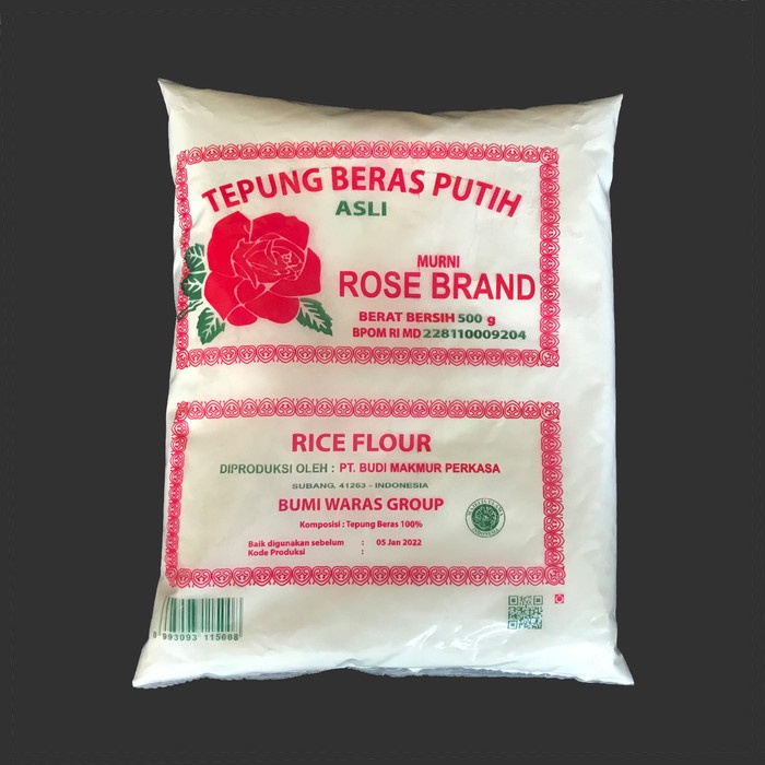 

Ketan-Beras-Tepung- Tepung Beras Putih Rose Brand 500 Gram -Tepung-Beras-Ketan.