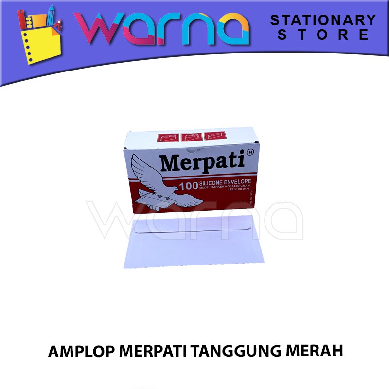 

AMPLOP HVS MERPATI TANGGUNG MERAH