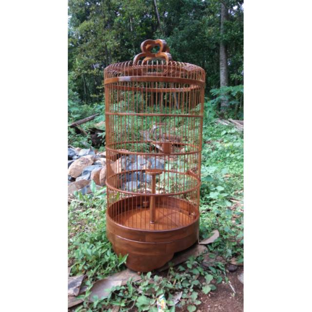 Sangkar Burung Branjangan/Sangkar Branjangan Kayu Jati