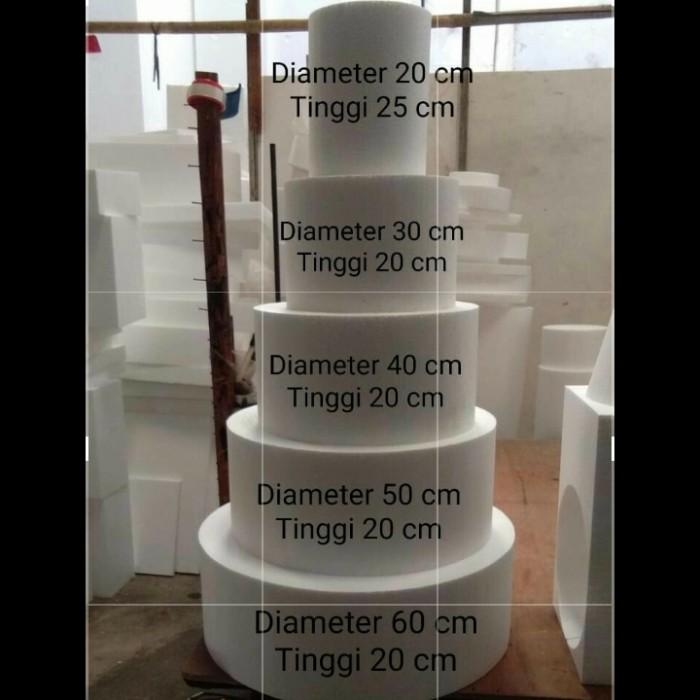

Art Paper Dummy Cake Styrofoam Set Sesuai Gambar (E)