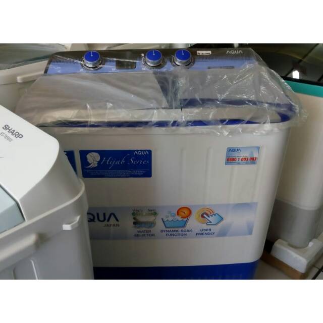 AQUA 9 KG MESIN CUCI 2 TABUNG QW 980 XT /QW-980 XT /QW980XT