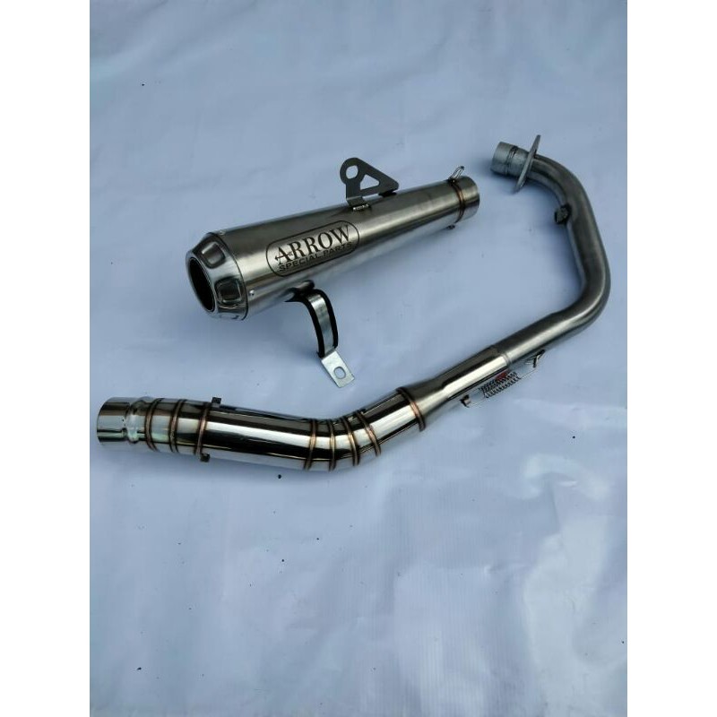 Knalpot Racing Arrow GSX 150r R15 v3 cbr 150r Satria Fu CB150R Vixion Xabre Byson Sonic150r Mx King-4