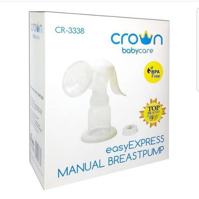 Crown Baby easyEXPRESS Manual Breast Pump Pompa Asi Manual