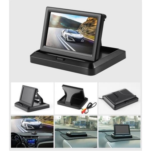 Promo Monitor TV Lipat 5 inch - PAKET Monitor TV 5 inch & Kamera CCD HD