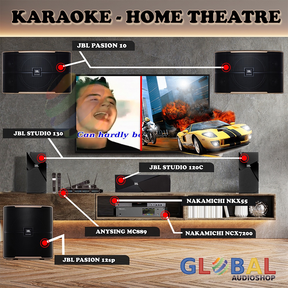 JBL Studio Pasion 12SP Pasion 10 Nakamichi NCX7200 NKX-55 Home Karaoke Pasion12SP Pasion12 SP 12 SP Pasion10 NCX-7200 NKX55