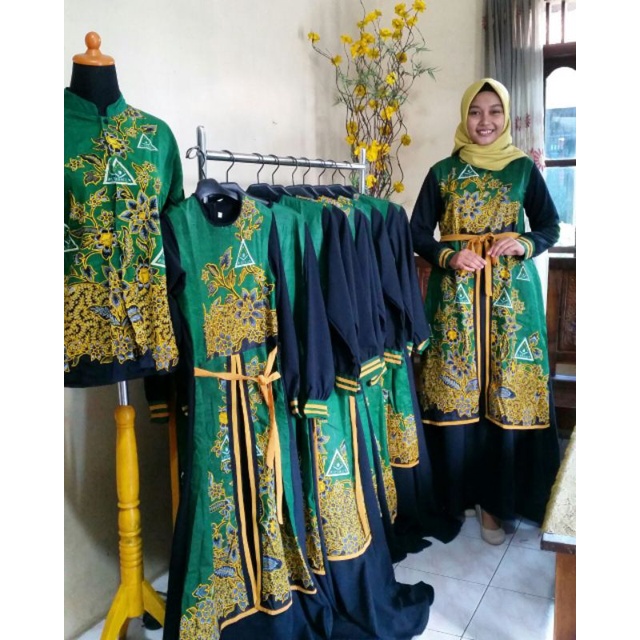 GAMIS IPPNU KOMBINASI SERAGAM IPPNU KOMBINASI