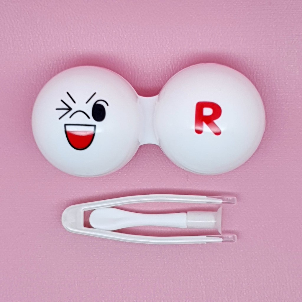 TEMPAT SOFTLENS MINI KAKAO LUCU SOFLEN TRAVEL KIT - MOTIF ACAK / RANDOM