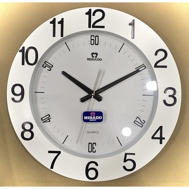 jam dinding besar mirado 40cm 8541