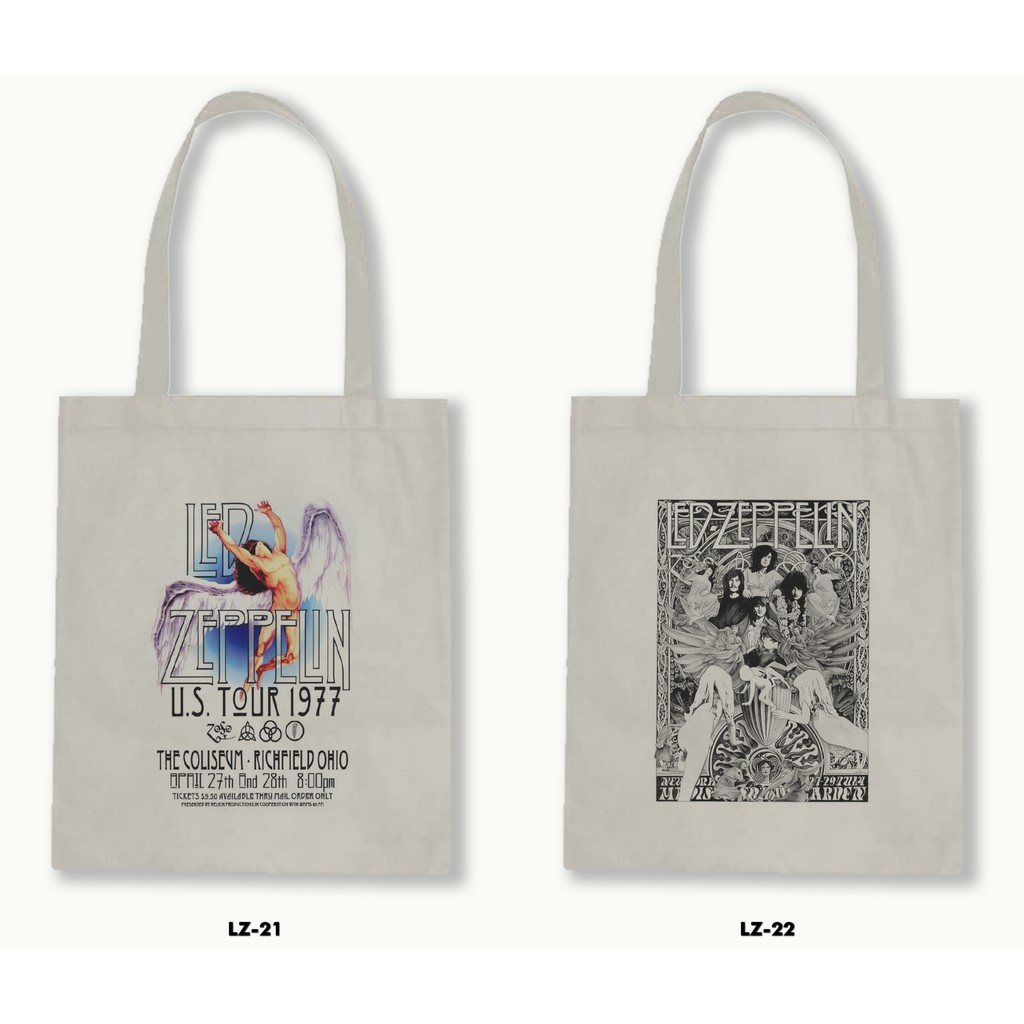 TOTE BAG BLACU - LED ZEPPELIN .02