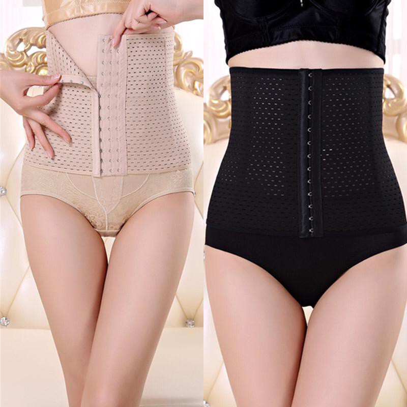 Blackpink Korset Pembentuk Tubuh Pelangsing Pinggang Dengan Bahan Karet Latex Corset Wanita Import 1044