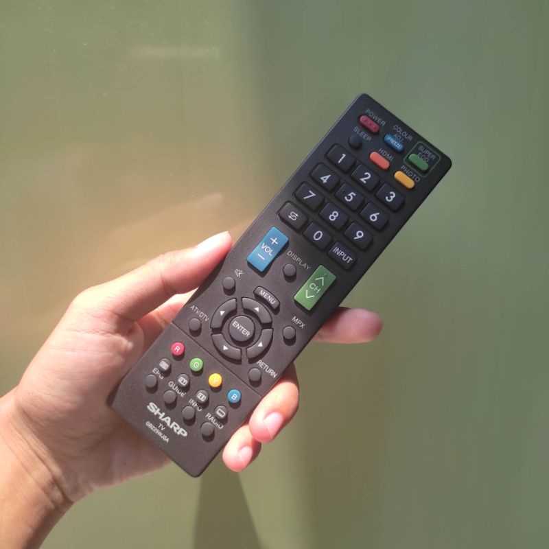Remot TV SHARP GB215WJSA Terbaru 100% Original LCD LED TV - Remot TV SHARP - Remot TV SHARP AQUOS - 