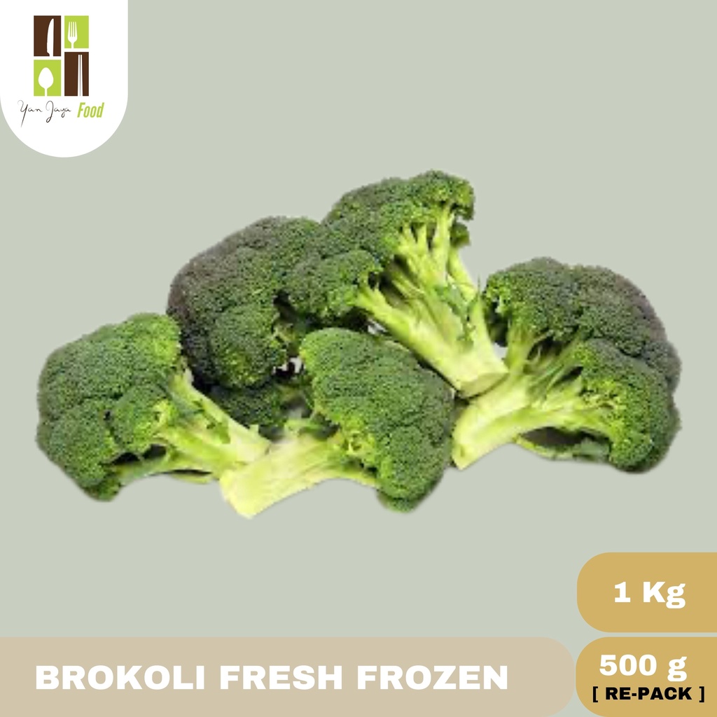 BROCOLI BROKOLI SEGAR FRESH BEKU FROZEN