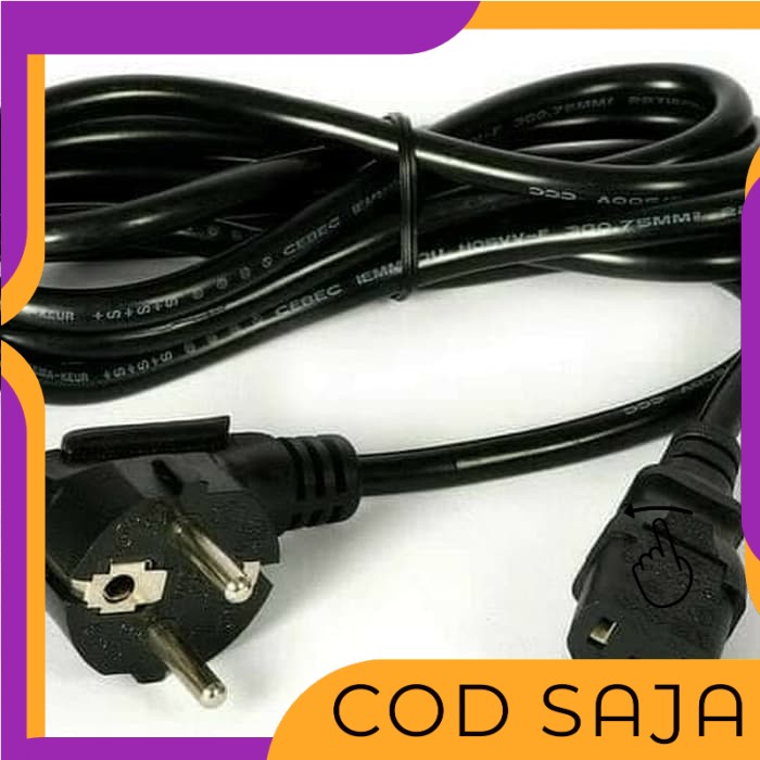 kabel KOMPUTER  kebel cpu kabel laptop kabel belakang cpu KOMPUTER  kabel power komputer DECOR COD