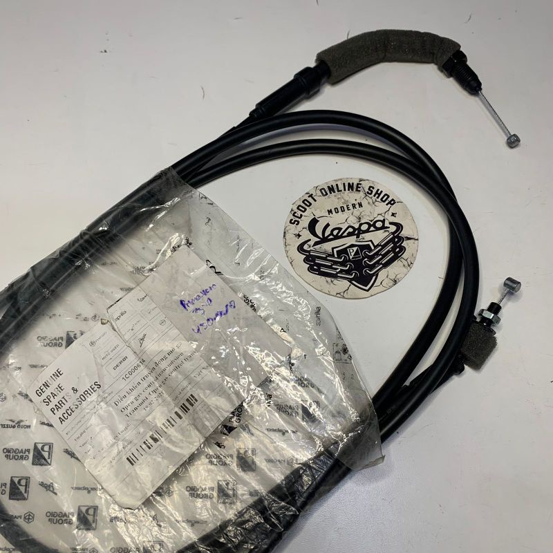 Kabel Gas Vespa Primavera 3V Open Original Piaggio