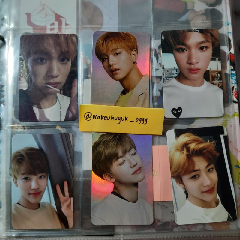 NCT 2018 Haechan Jaemin Hologram Empathy Photocard Pc