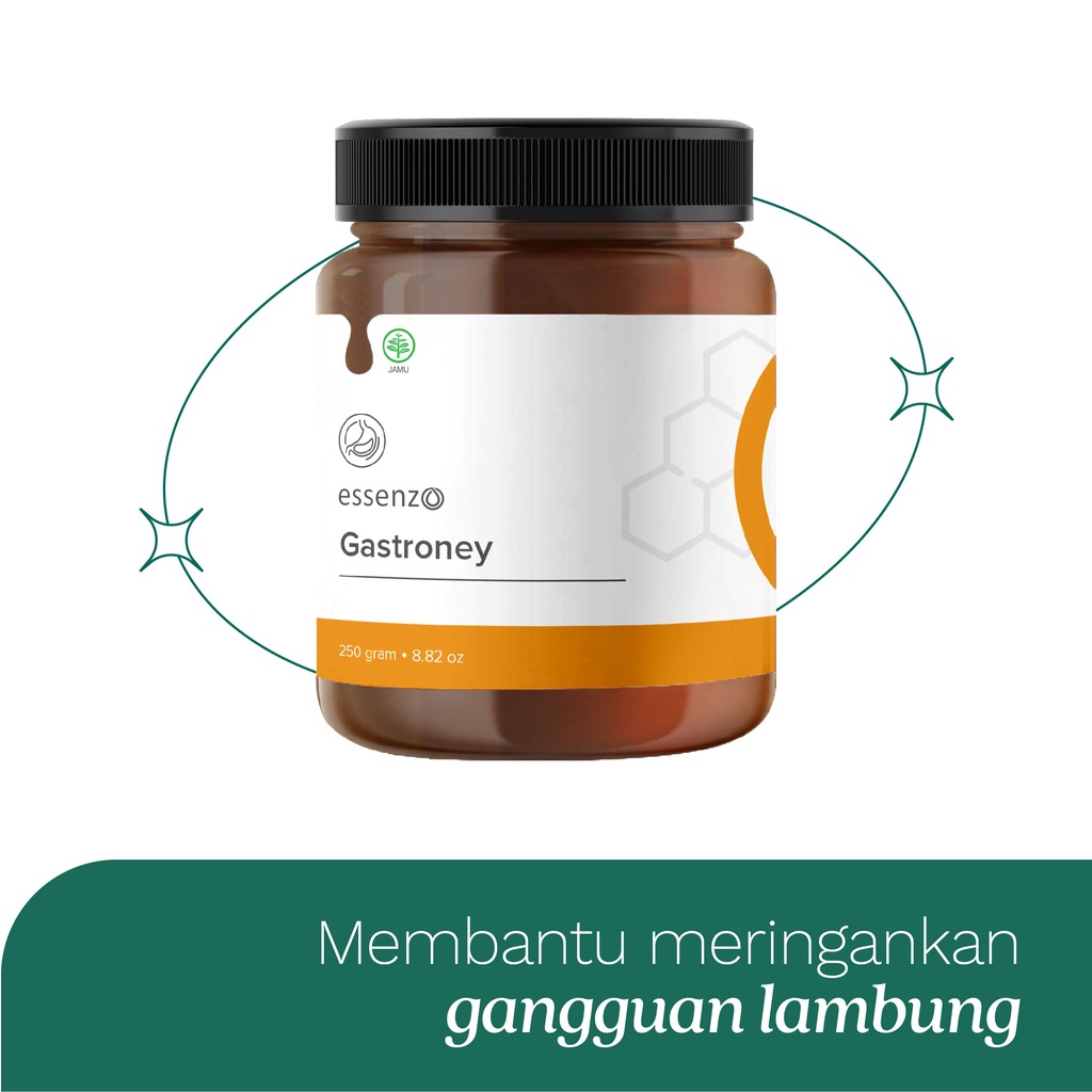 

Gastroney Honey - Madu diformulasikan meringankan gangguan lambung