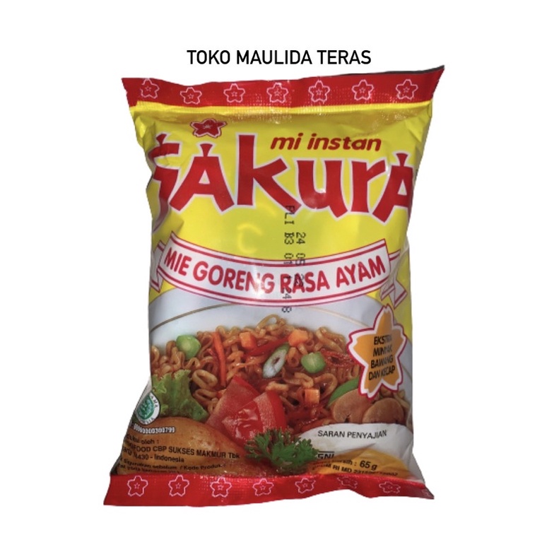 

MIE INSTAN SAKURA GORENG