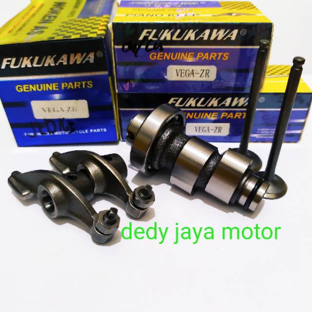 Noken as + platuk klep + payung klep vega ZR, fukukawa genuine parts berkualitas