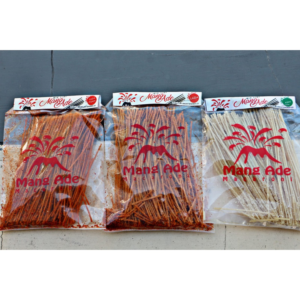 

Kripik Mie Lidi Mang Ade Kemasan Plastik 50gram