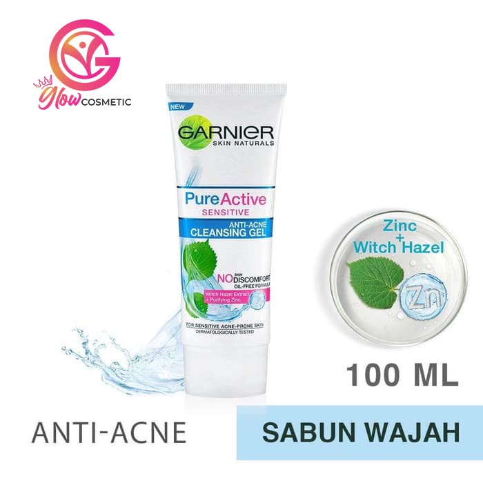 GARNIER PURE ACTIVE SENSITIVE ANTI-ACNE CLEANSING GEL