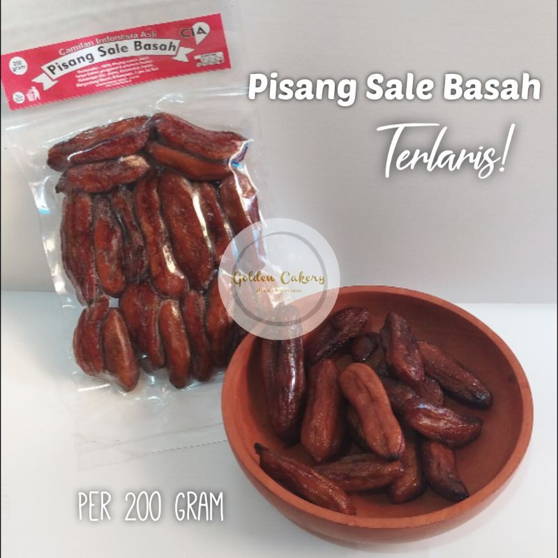 

Cemilan Pisang Sale ASAP BASAH - 1 Pack 200 gr