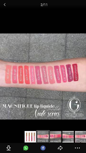 MADAME GIE LIP CREAM / LIPCREAM VERSI NUDE