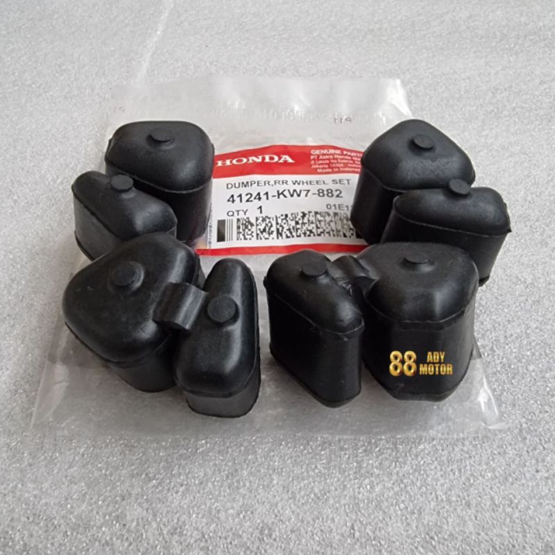 Karet Tromol KW7 AHM Supra X 125 Double Disc Honda