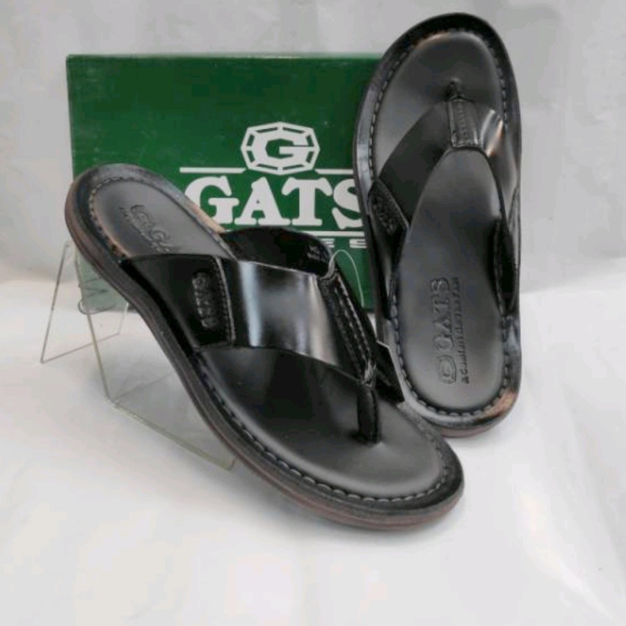 SANDAL JEPIT ORIGINAL GATS HG 282 BLACK.BY GATS ORIGINAL