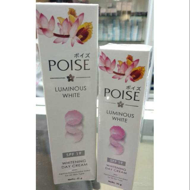 Poise Luminous White Day Cream SPF 19