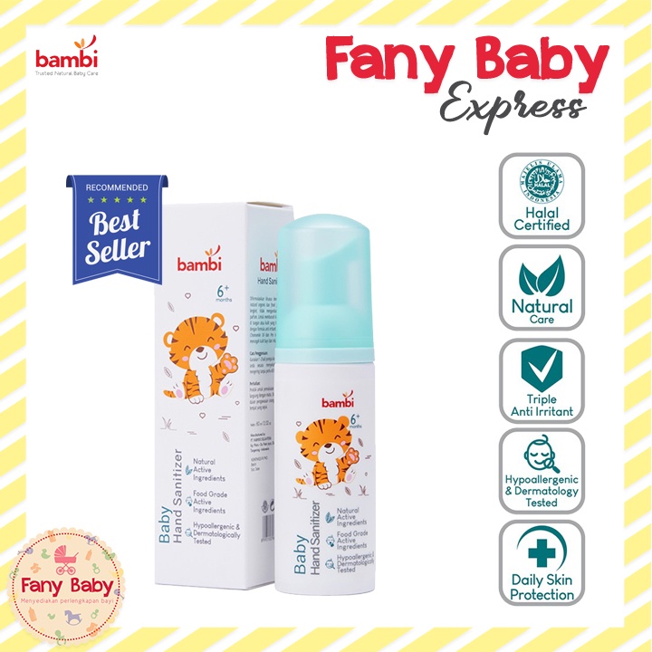 BAMBI BABY HAND SANITIZER 60ML