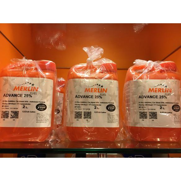 DISKON Merlin Fuel Nitro 25% Untuk Bahan Bakar RC Engine Terlaris