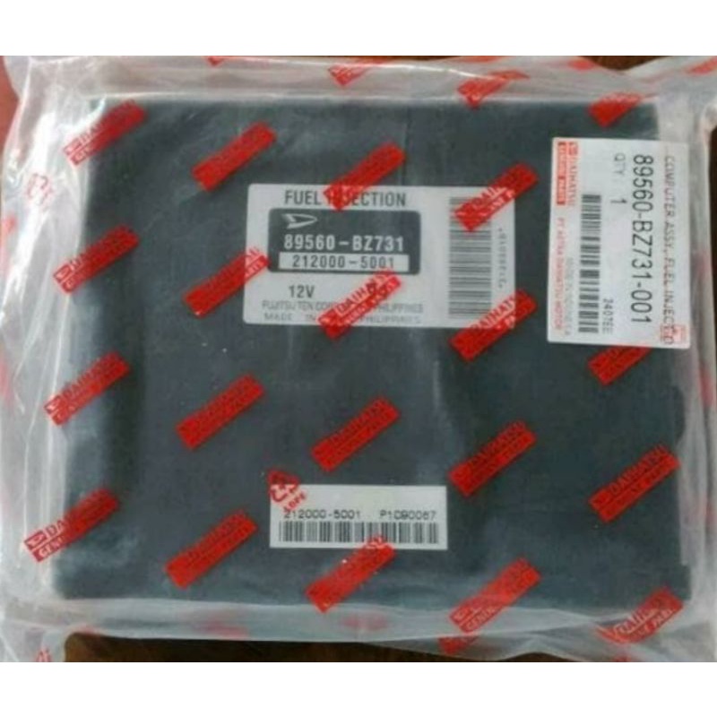 ECU komputer Assy 89560 -BZ731 original Daihatsu luxio