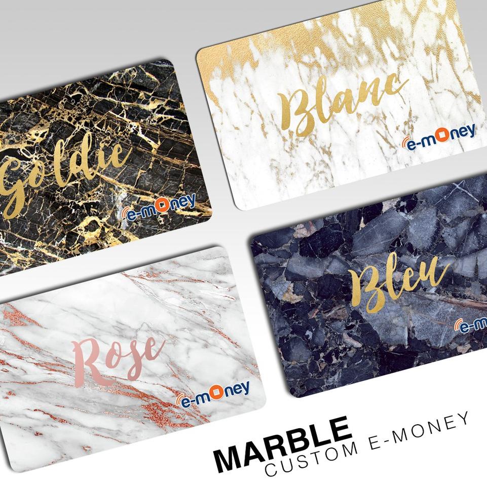 Big Sale.. Emoney custom gambar marble flazz bca brizzi bni tapcash